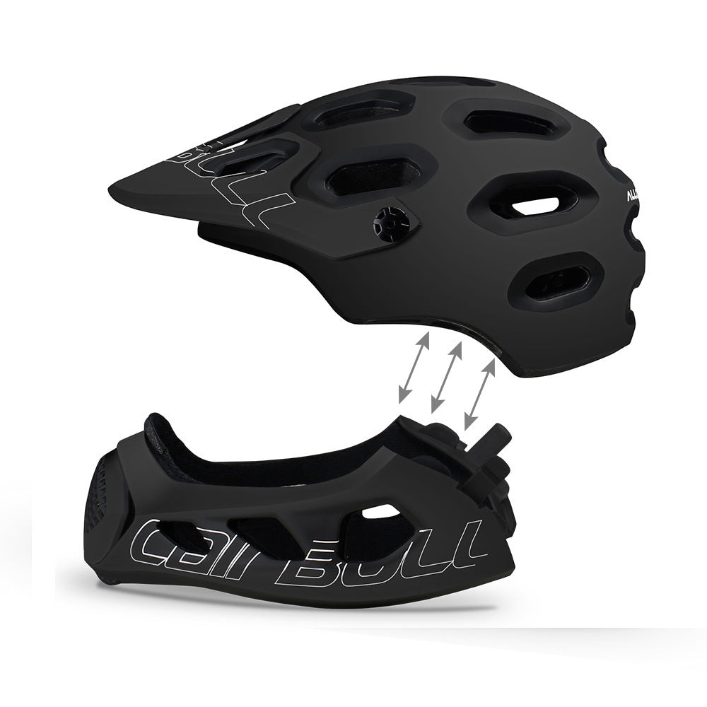Mountain Bicycle Full Face Helmet